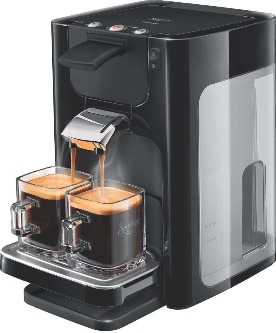 Design moderne et délicieux café à la simple pression d'un bouton
