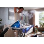 Iron faster with 2 x more steam *