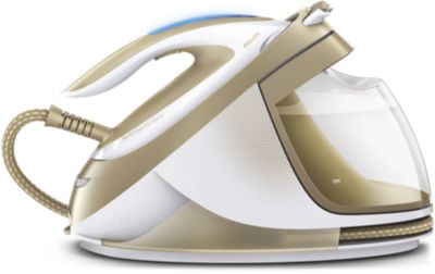 衣類ケア家電 GE Steam and Dry Iron PerfectCare Elite Steam generator iron GC9642/66 | Philips
