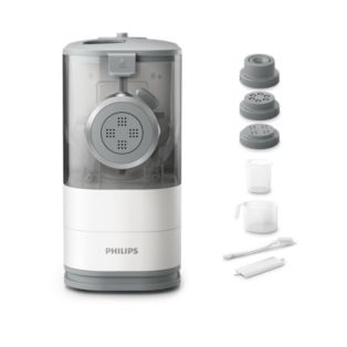 Machine à pâtes automatique compacte- 4 formes-Blanc