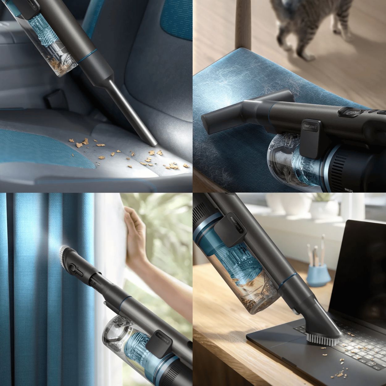Philips Aqua 8000 Serisi Kablosuz Dik Süpürge XC8156/10 | Philips