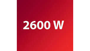 Μέγιστη ισχύς 2600 W για ισχυρή αυτοτροφοδοσία