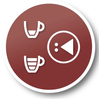 Elija entre dos recetas: café pequeño e intenso o grande y suave