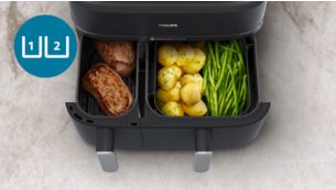 Kaksi korikokoa kaikille aterioille