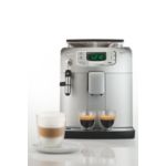 Expresso e leite vaporizado com um toque