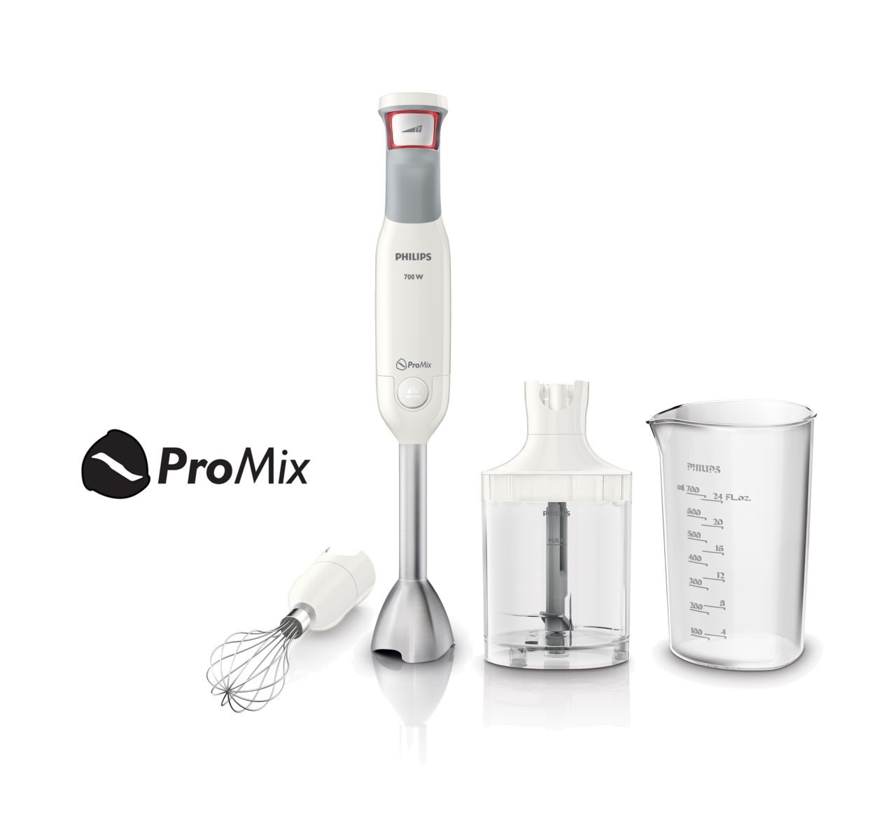 Powerful and easy control handblender