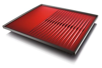 Rebrasta in gladka površina za hitro praženje, peko in še več