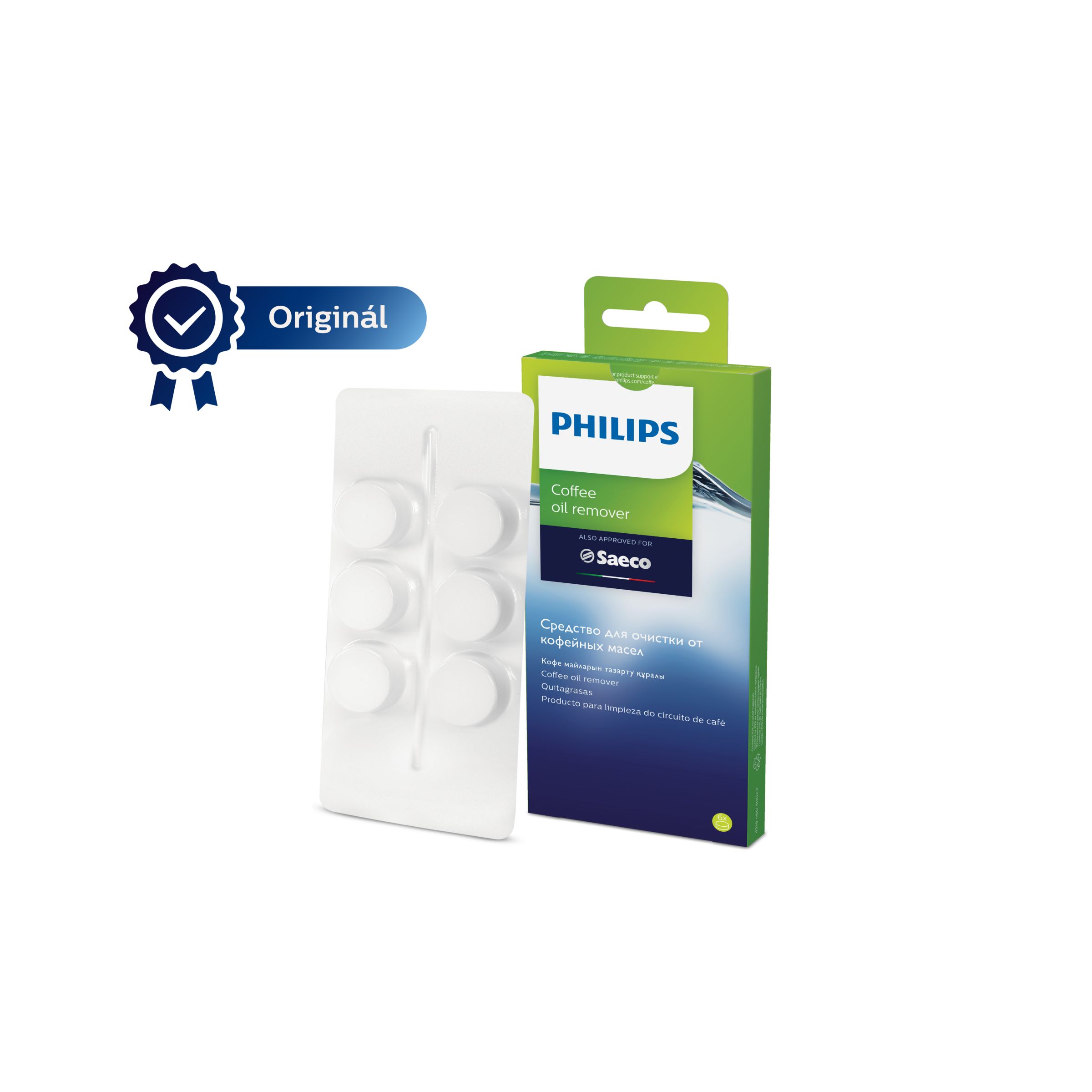 Philips - Tablety Pro Odstranění Kávového Oleje , Saeco - CA6704/10
