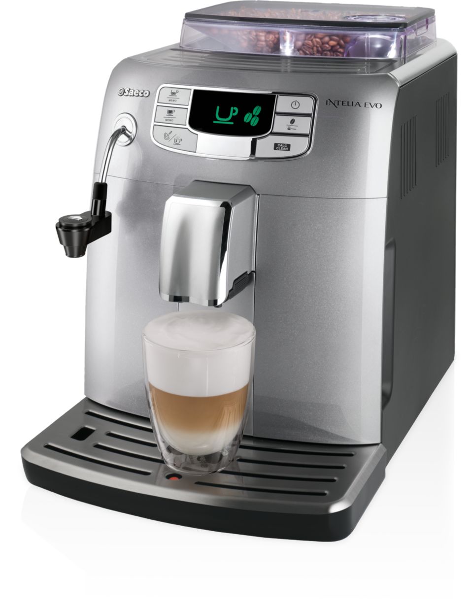One touch espresso and milk froth