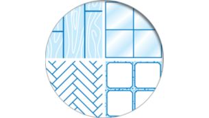For parquet, laminate, vinyl, ceramic, natural stone etc.