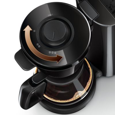 С функция за наситеност на аромата за правене на кафе от слабо към силно