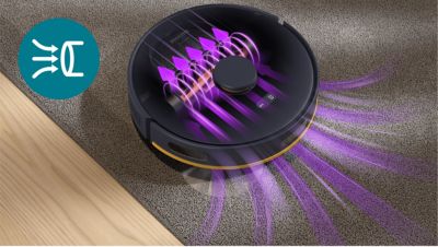 Suur imemisvõimsus mustuse ja tolmu eemaldamiseks