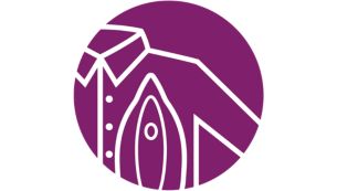 Sikker p&aring; alt t&oslash;j, der t&aring;ler strygning, med garanti ingen skader p&aring; t&oslash;jet