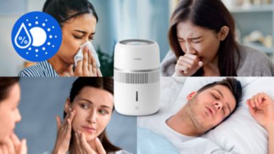 Padeda kovoti su sauso oro simptomais