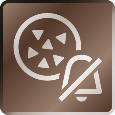 Aktivizējot AquaClean, tiek deaktivizēts atkaļķošanas paziņojums