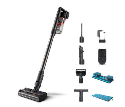 Cleans more dust & dirt than any cordless vacuum(3)