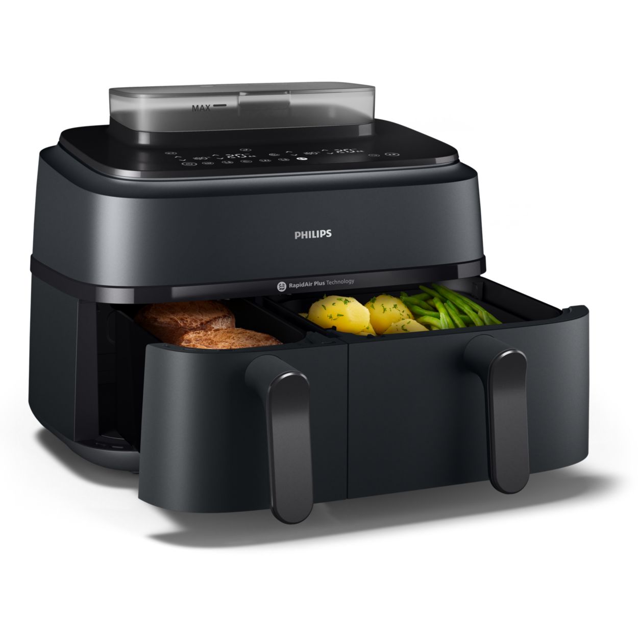 Notre premier double panier avec cuisson vapeur
