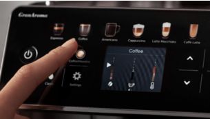 3&nbsp;predefini&ccedil;&otilde;es de sabor adaptadas &agrave;s suas necessidades com CoffeeMaestro