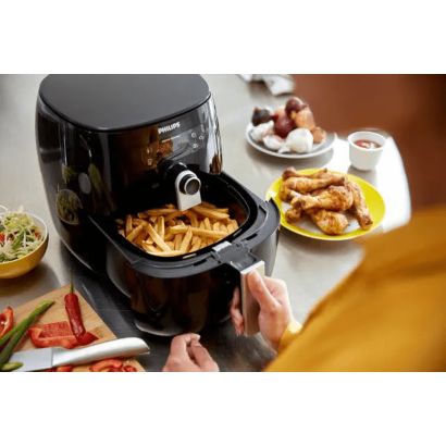 Great tasting fries with up to 80% less fat*