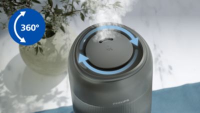 Насадка для розпилювання 360° для універсального керування утворенням туману