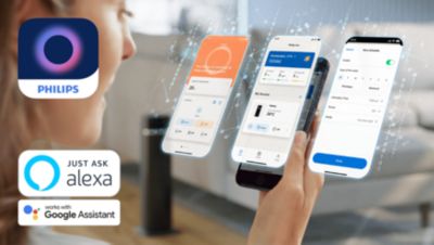 Grelnik lahko kadarkoli upravljate od koderkoli z aplikacijo Philips Air+.