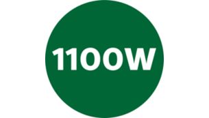 Upea 1 100 W:n teho