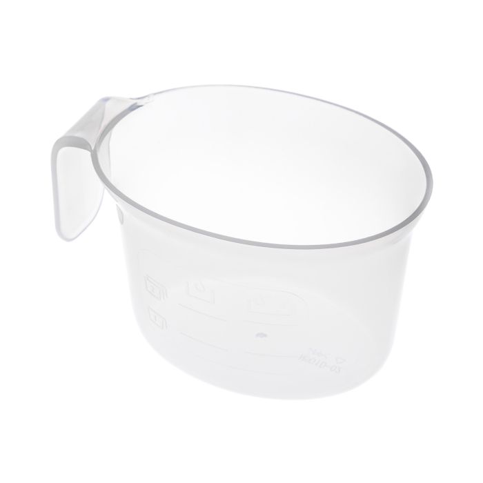 Pour changer de tasse pour eau/farine