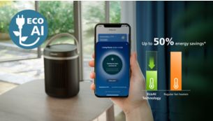 EcoAI kuni 50% energiasääst võrreldes tavasoojapuhuriga (1)