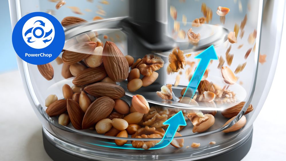 PowerChop technology for superior chopping performance