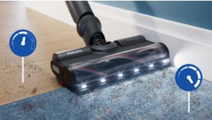 Kohanduv imamisfunktsioon ja LED-märgutuled plekkideta tulemuse saavutamiseks