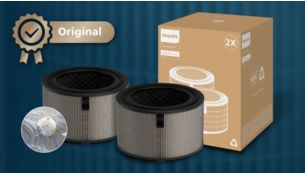 Originalt Philips-filter giver den bedste ydeevne