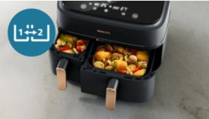 La fonction de copie permet de r&eacute;gler la m&ecirc;me dur&eacute;e et la m&ecirc;me temp&eacute;rature