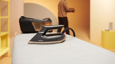 Automatic shut off when iron is left unattended