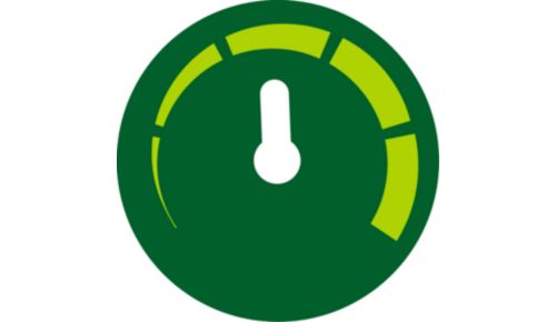 Handmatig instelbare tijd- en temperatuurregeling