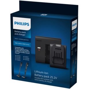 Batteripakke og oplader Litium-ion-batteripakke 25,2 V