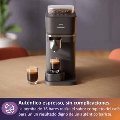 Philips Baristina Black Cafetera espresso