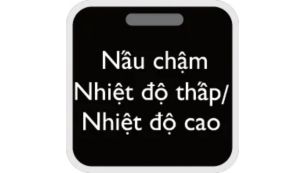 Nấu chậm ở nhiệt độ cao v&agrave; thấp đến 12 giờ