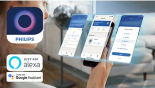 تحكم ذكي عن بُعد مع تطبيق Air+&lrm;