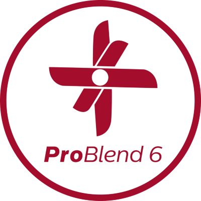 Tecnologia ProBlend 6 para preparos ainda mais homogêneos