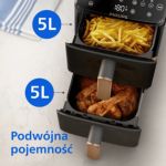 Podwójna porcja, 45% mniej miejsca