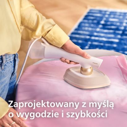Efekt prasowania żelazkiem, wygoda parownicy