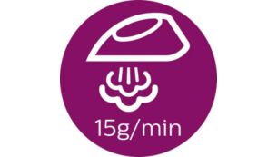 Vapor continuo de 15 g/min