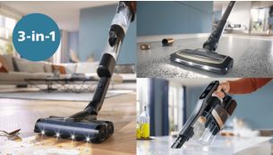 3-in-1 cleaning: A tool for every surface