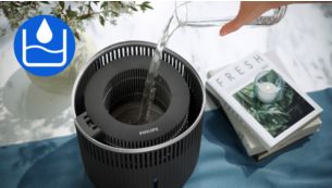 Preprosto polnjenje: posoda za vodo, ki se polni od zgoraj