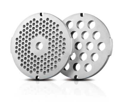 2 discuri de măcinare igienice din oţel inoxidabil (5, 8 mm)