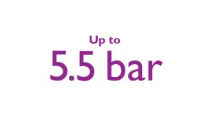 Максимальное давление насоса &mdash; 5,5&nbsp;бар