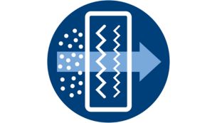 Mehrschichtiges Material f&uuml;r exzellente Filterfunktion