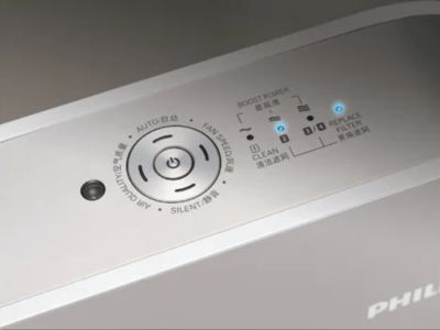 Healthy air protect alert warns you when to replace filter
