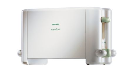 Compact toaster to save space on your counter top