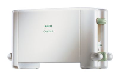 Compact toaster to save space on your counter top